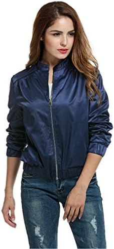 Women's Baseball Jackets Casual Varsity Short Coats