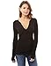 PattyBoutik Women's V Neck Empire Waist Ruched Blouse