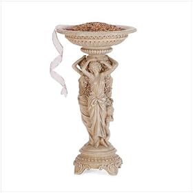 NEOCLASSICAL MAIDENS BIRD FEEDER by SMK