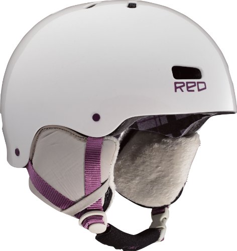 Red Snowboardhelm TRACE, white pearl eu, XL, 253900