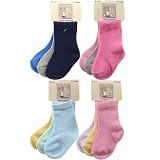 3-Pack Solid Colors Baby Socks