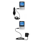 Essential Kit for the Motorola MOTORAZR2 500v - includes Car and Wall Charger with Rapid Charge Technology - Gomadic Brand w/ TipExchange Technology