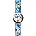 Chipie - 5200310 - Montre Enfant - Quartz analogique - Bracelet en Cuir bleu