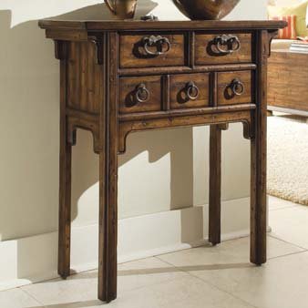 Three- Drawer Accent Table Tones (643-50-002)