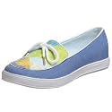 Grasshoppers Women's Westwind Patchwork Slip On,Chambray,9.5 M