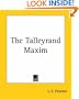 The Talleyrand Maxim