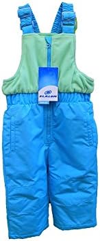 Slalom Toddler Snow Bib Overalls with Fleece Water Resistant 3T Blue