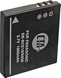 Pansonic Lumix DMC-FX30, DMC-FX33, DMC-FX55, SDR-S10 - Replacement Battery (1000 mAh, 3-YR Warranty)