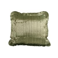 Croscill Iris European Pillow Sham, Green