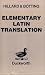 Book Elementary Latin Translation (Latin Language)