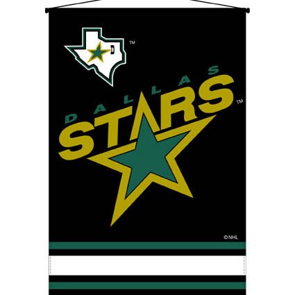 Buy NHL Hockey Deluxe Wallhanging Dallas Stars - Fan Shop Sports Merchandise by Biederlack