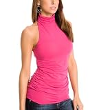 G by GUESS Tamara Cutaway Top, PINK (M)