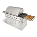 Capital Performance Series 52 Inch Gas Grill W/ Side Burners On Cart LP