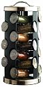 Kamenstein 4121 21-Jar Filled Revolving Spice Rack
