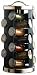 Kamenstein 4121 21-Jar Filled Revolving Spice Rack