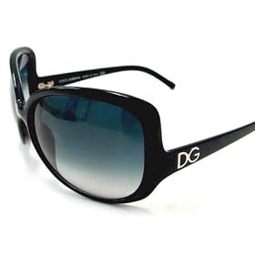 DOLCE and GABBANA DG 6035 Black 501 8G Sunglasses 67-16-125 �