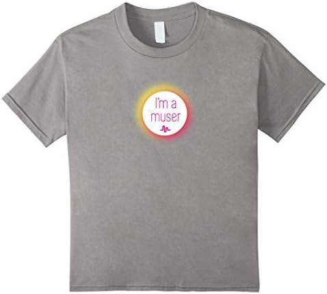 Kids musical ly t shirts I'm a Muser musically tee 12 Slate