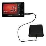 Emergency AA Battery Charge Extender for the Creative Zen 16GB - Gomadic Brand w/ TipExchange Technology