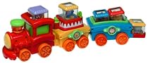 Fisher-Price Peek a Blocks Press & Go Train
