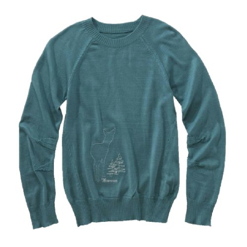 Vacuum Strickpullover Frauen, petrol