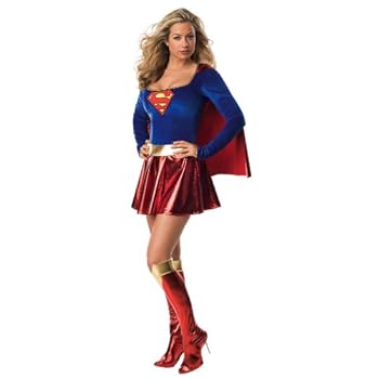 Superman - I-888239S - Déguisement - Costume Sexy Supergirl - Taille S