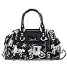 Coach Signature Horse Carriage Large Ashley Sabrina Satchel Bag Purse Tote 15653 Black