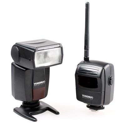 TTL-fähiges Blitz-Funkauslöser-Set Yongnuo YN460-TX und 460-RX für Nikon