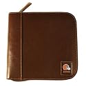 Cleveland Browns Brown Square Leather CD Case