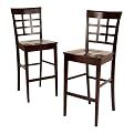 Napa Checker-Back Stools - 30" (Set of 2)