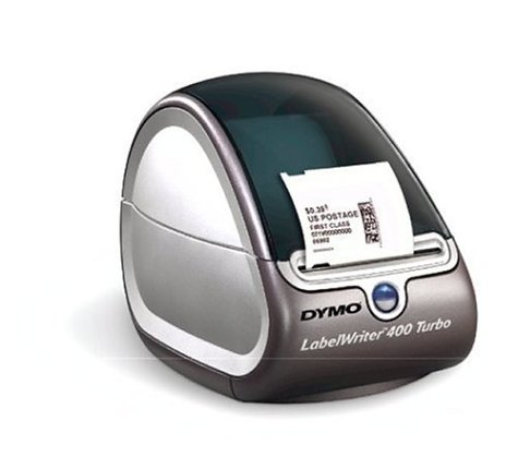 DYMO LabelWriter 400 Turbo - Label printer - B/W - direct thermal - Roll (2.25 in) - 300 dpi x 300 dpi - up to 55 labels/min - capacity: 1 rolls - USB