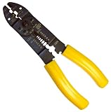 Pico 0330PT 22-10 AWG Hand Primary and Ignition Wire Terminal Crimping Tool with Front Tip Cutters