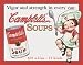 TIN SIGN NOSTALGIC ~ CAMPBELL'S SOUP LITTLE CHEF