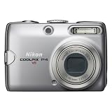 Buy Nikon Coolpix P4 8.1MP Digital Camera with 3.5x Vibration Reduction Optical Zoom by Nikon