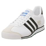 adidas Originals Mens Italia 74 Training Shoe, White/Black/Ivy, 11 M