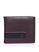 NIXON Billetero Logo Marrón