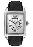 Mens Pontos Rectangulaire Automatic Full Day and Date Black Leather #PT6137 SS001 11E Mens Pontos Rectangulaire Automatic Full Day and Date Black Leather #PT6137-SS001-11E