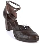 Kenneth Cole Plat-Num Dark Brown high-heels