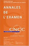 Annales de l examen : Examen d aptitude aux fonctions de commissaire aux comptes 1995 à 2007