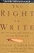 The Right To Write (Audio Cassette)