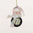 Anaheim Ducks NHL Acrylic Snowman Ornament (3")