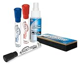 Board Dudes Value Pack with Pens, Cleaner, Eraser (4411BDUA-12)