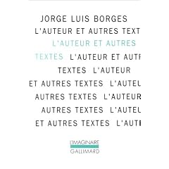 L'auteur et autres textes