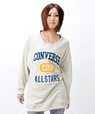 （コンバース）CONVERSE　裏毛　クルーネック　ドルマン　Ｔシャツ　トップス　レディース