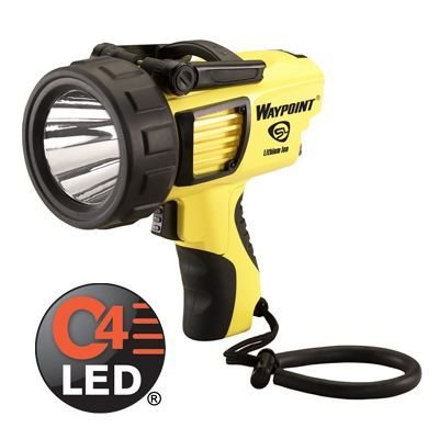  Streamlight Waypoint Rechargeable Flashlight - 120V AC, Yellow 44910 