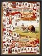 Art Poster Metal Framed Print - Vintage 1900 American Indian Chiefs Poster - Artist: unknown- Poster Size: 24 X 18
