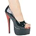 652-Bonnie 6.5" Stiletto Heel Open Toe Pump: Size 12