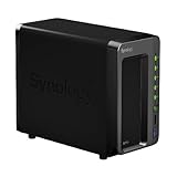 Synology DiskStation 2-Bay (Diskless) Scalable Network Attached Storage DS710+ (Black)