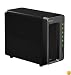 Synology DiskStation 2-Bay (Diskless) Scalable Network Attached Storage DS710+ (Black)