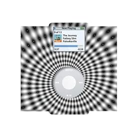 Click here to buy Slick Skin for iPod Nano- Black and White Warp by Allsop.