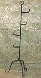 Wrought Iron Basket Stand -Table Top Display - Hand Made